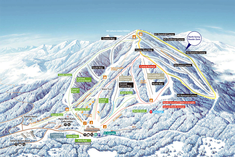 Trail Map » Deep Powder Tours